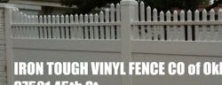 Iron Tough Vinyl Fence of Oklahoma is one of DBS friends.