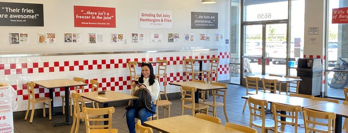 Five Guys is one of Must-visit Burger Joints in Long Beach.