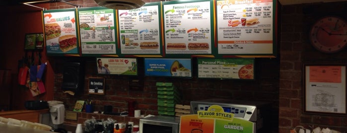 Subway is one of NY veggie.