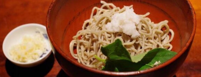 蕎麦懐石 無庵 is one of 食べログそば 百名店.