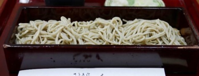 御蕎麦処 しみず is one of 食べログそば 百名店.