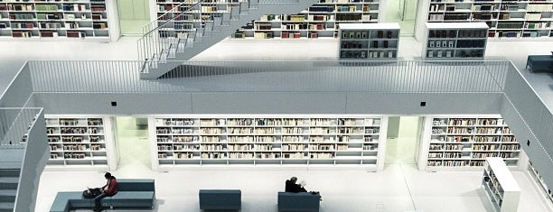 Stadtbibliothek am Mailänder Platz is one of Libraries, Learning, and Leisure.