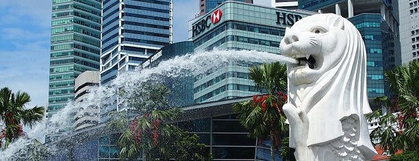 The Merlion is one of Singapore.