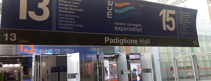 Padiglione 15 is one of Fiera Milano.