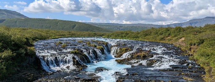 Bruarfoss is one of Iceland.
