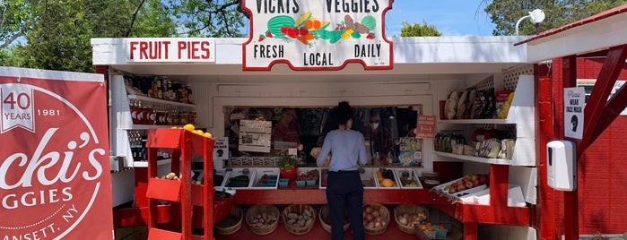 Vicki's Veggies is one of T+L's Insider's Guide to the Hamptons.