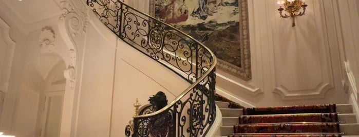 Hôtel Ritz is one of Stevenson's Favorite World Hotels.