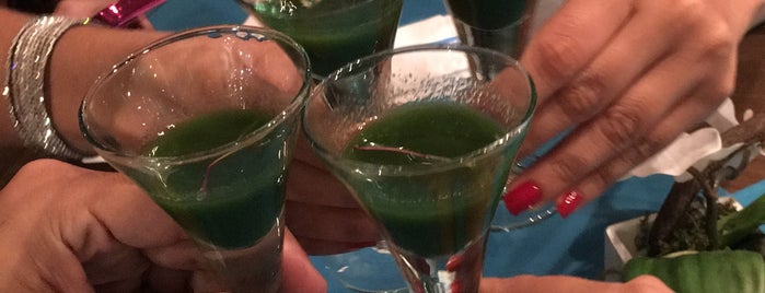 Green Martini is one of Margarita.