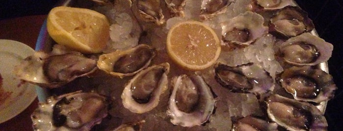 John Dory Oyster Bar is one of NYC date places.