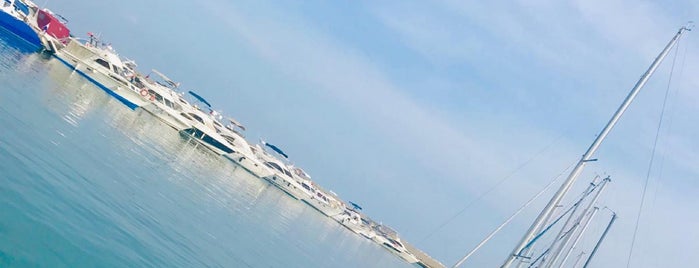 Mersin Marina is one of Tempat yang Disukai Hicran.