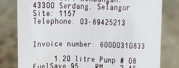 Shell Sri Serdang is one of Fuel/Gas Station,MY #7.