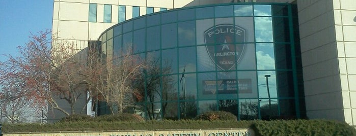 Arlington Police Dept is one of places.