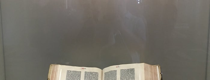 Gutenberg Bible is one of David’s Liked Places.