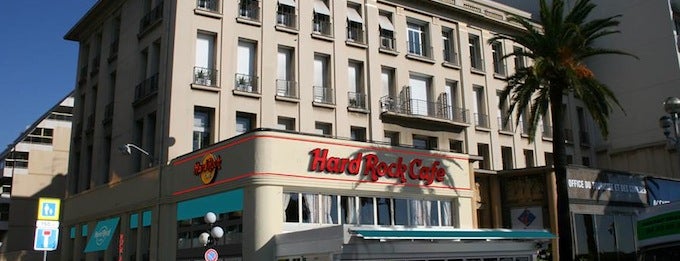 Hard Rock Cafe is one of France.