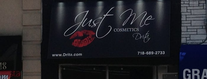 Just Me Cosmetics By Drita is one of Fav. Places.