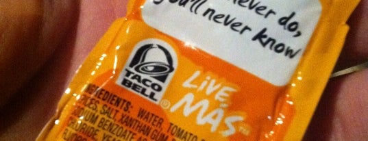 Taco Bell is one of saved.