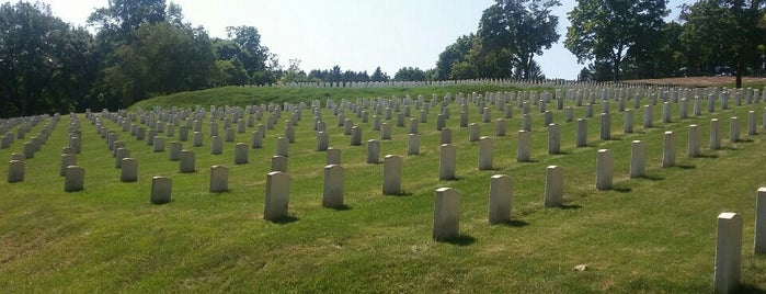 Bath National Cemetery is one of United States National Cemeteries.