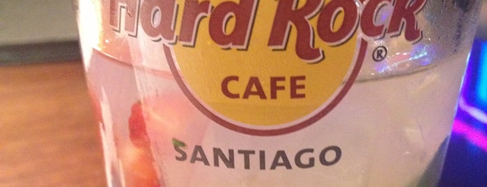 Hard Rock Cafe Santiago is one of Santiago.