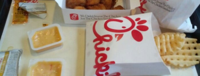 Chick-fil-A is one of Lugares favoritos de Bubba.