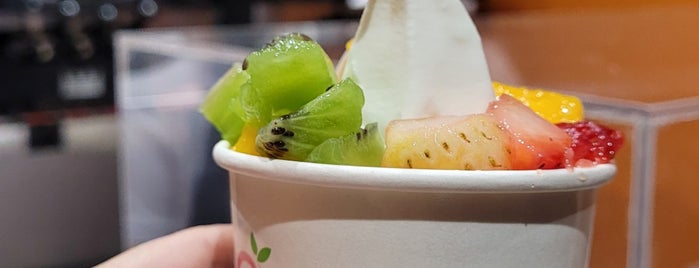 Pinkberry is one of Must Eat Here!!! :).