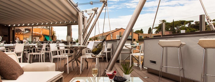 Hi-Res Restaurant & Terrace Lounge is one of Roma - a must! = Peter's Fav's.