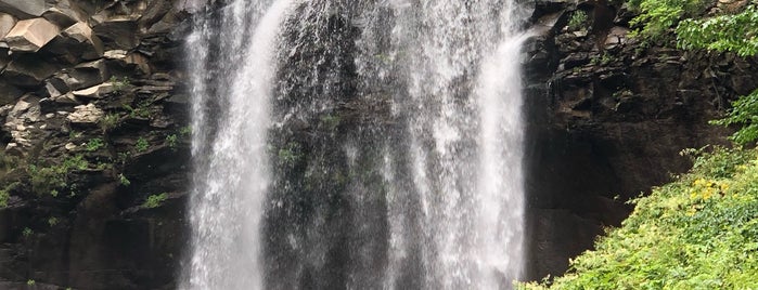アシリベツの滝 is one of Orte, die おんちゃん gefallen.