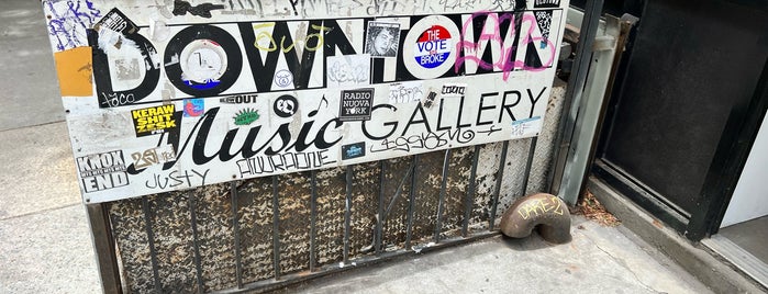 Downtown Music Gallery is one of 2012 - New York.