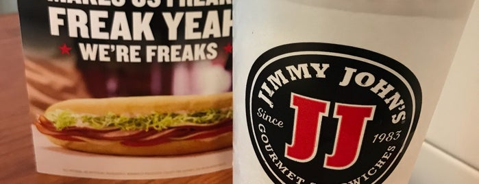 Jimmy John's Gourmet Sandwiches is one of Tempat yang Disukai Dan.