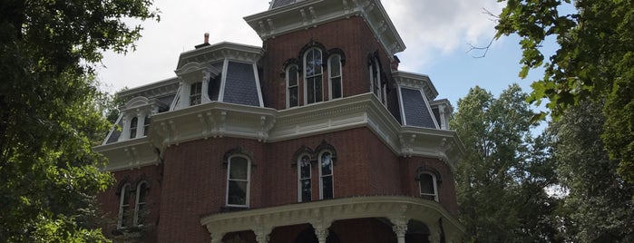 The Hower House is one of South of Cleveland and Ashtabula.
