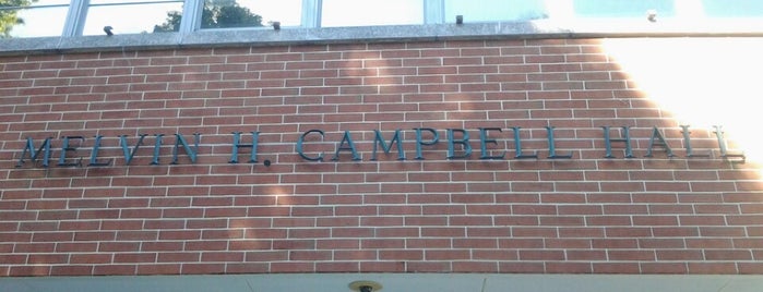 Campbell Hall is one of YCP.