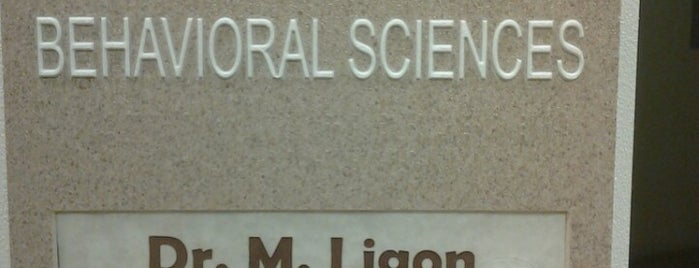 Behavioral Sciences Department is one of YCP.