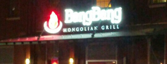 Bang Bang Mongolian Grill is one of Canton Restaurants, Bars, and Taverns.
