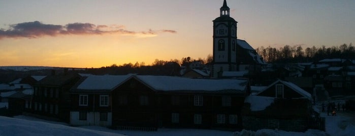 Røros is one of UNESCO World Heritage Sites.