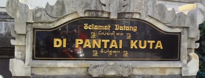 Plage de Kuta is one of Denpasar - The Heart of Bali #4sqCities.
