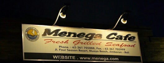 Menega Cafe is one of Denpasar - The Heart of Bali #4sqCities.