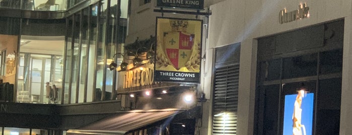 Three Crowns is one of London pubs to do.