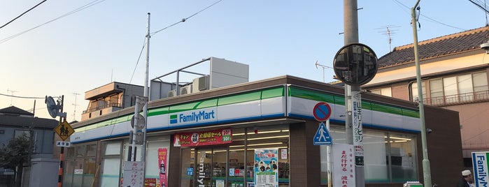 ファミリーマート 大田中央四丁目店 is one of コンビニ大田区品川区.