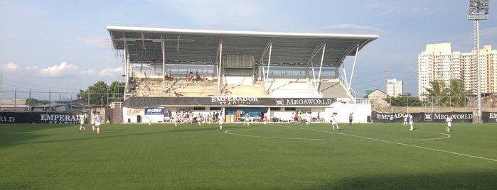 Emperador Stadium is one of bgc.
