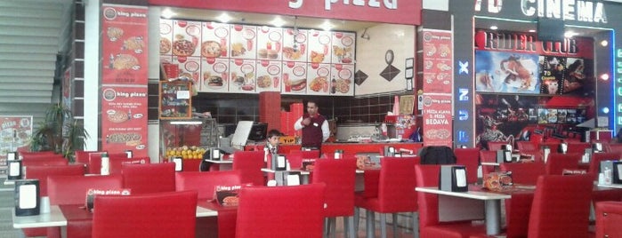 King Pizza is one of Derin'in Beğendiği Mekanlar.