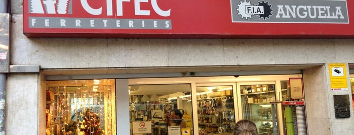 Ferreteria Industrial Anguela - CIFEC is one of Botigues de qualitat "Tarragona".