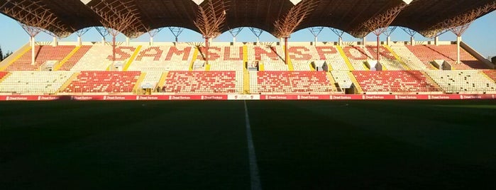 Samsun 19 Mayıs Stadyumu is one of PTT 1. Lig.
