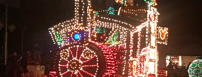 Main Street Electrical Parade is one of Disneyland.