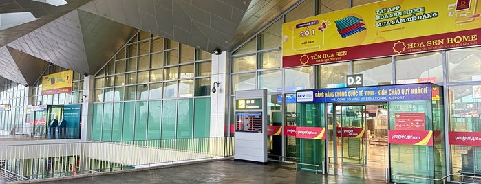 Vinh Airport is one of Site location.