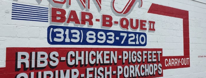 Nunn's BBQ is one of Detroit, MI.