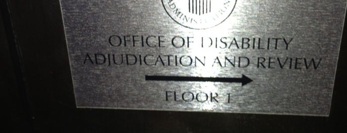 Office of Disability Adjudication and Review is one of Work.