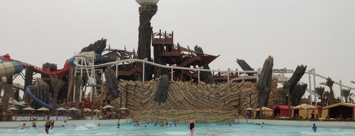 Yas Waterworld is one of Central Capital District (Abu Dhabi).