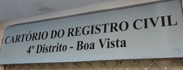 Cartorio de Registro Civil da Boa Vista is one of Locais curtidos por Wladimyr.