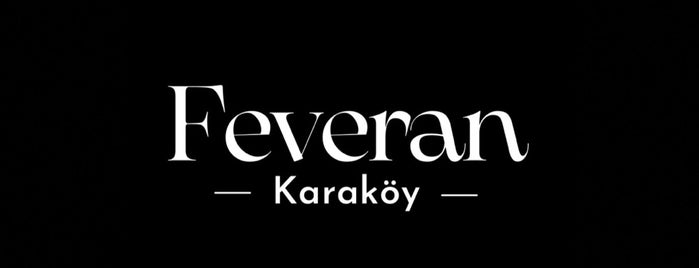 Feveran Karaköy is one of İstanbul | Back.