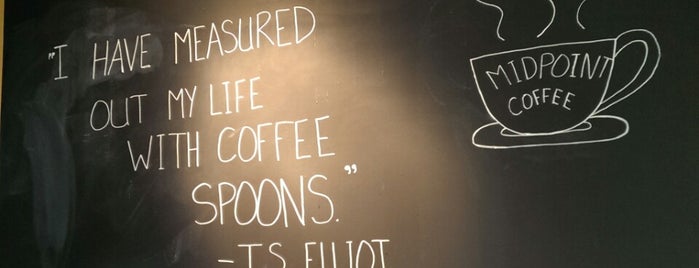 Midpoint Coffee is one of siva : понравившиеся места.