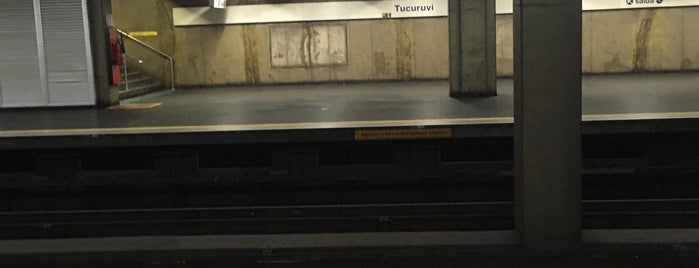 Estação Tucuruvi (Metrô) is one of places.